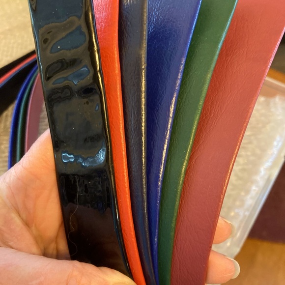 Vintage belt strips choice of 9 colors main image 4